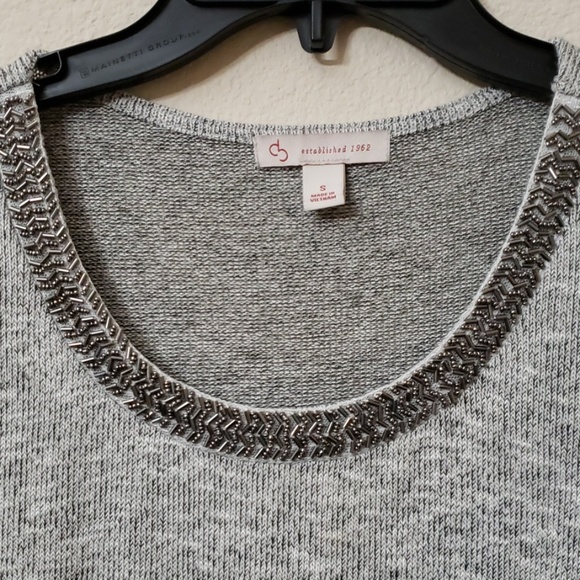 A light Gray sweater tunic - Picture 2 of 3
